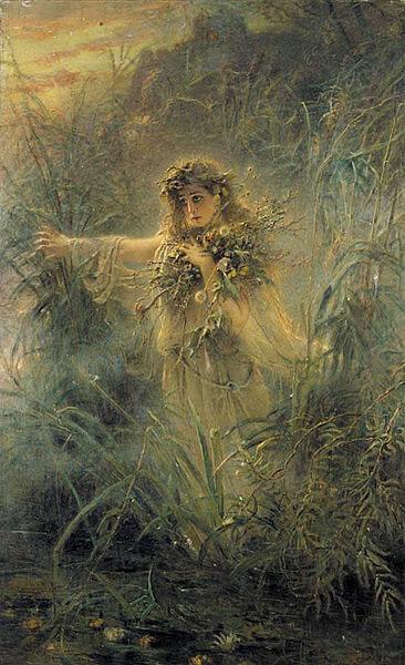 Konstantin Makovsky Ophelia oil painting picture